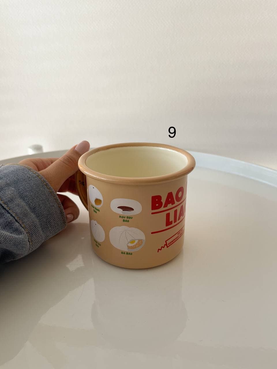 ماگ لعابی کد 00356 — تصویر ۶