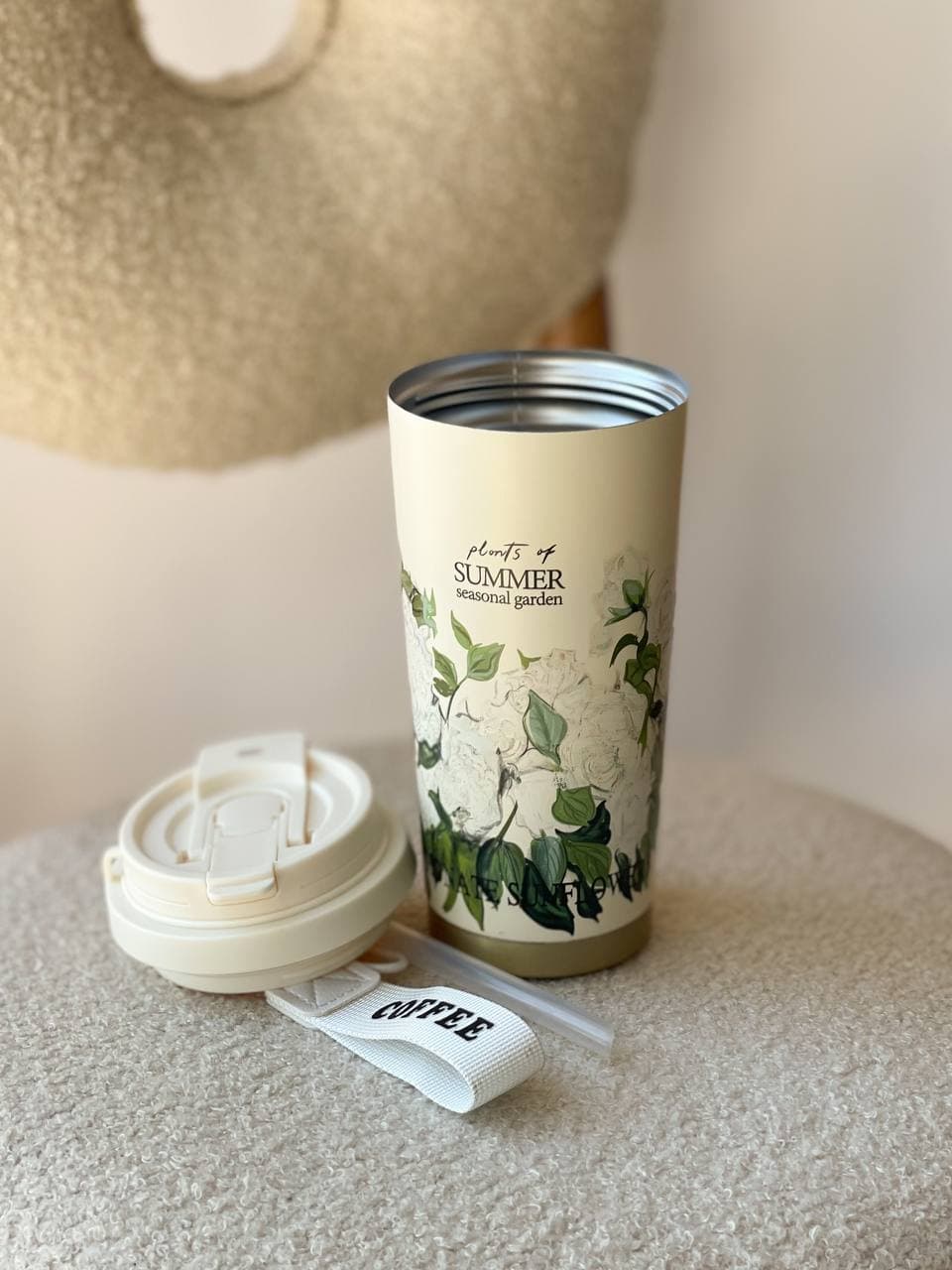 تراول ماگ flower کد 00305 — تصویر ۸