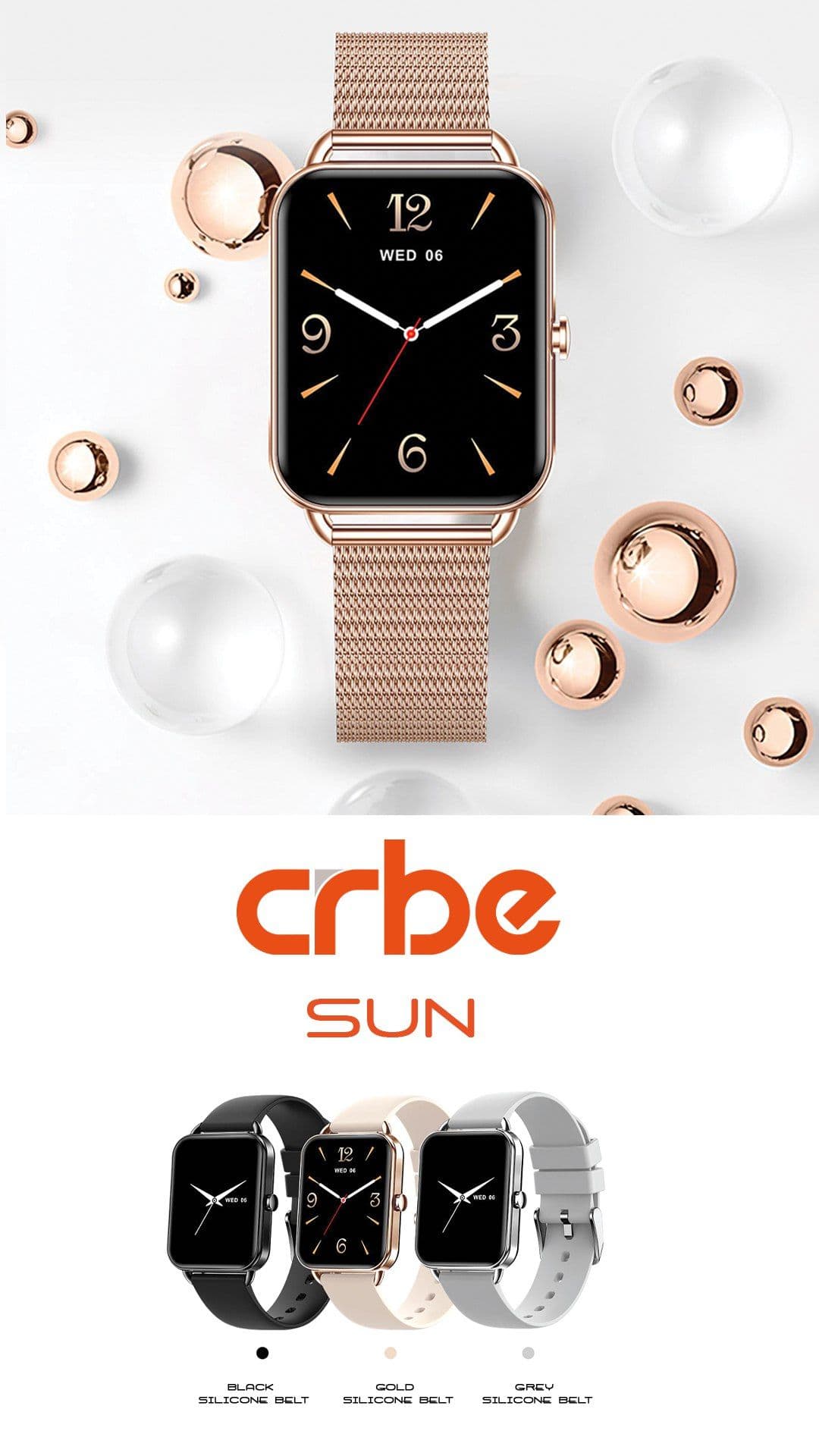 ساعت کربی CRBE مدل SUN — تصویر ۳