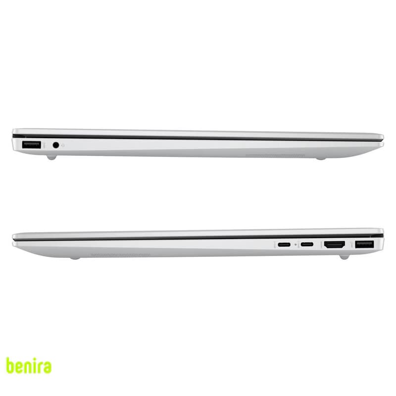 لپتاپ 16 اینچی اچپی مدل OmniBook 5 AI af1055cl16، مجهز به پردازنده Intel Core Ultra 5-225U، رم 16 گیگابایت LPDDR5X، حافظه SSD با ظرفیت 1 ترابایت، نمایشگر لمسی WUXGA، وبکم 1080p و پشتیبانی از Wi-Fi 6، — تصویر ۴