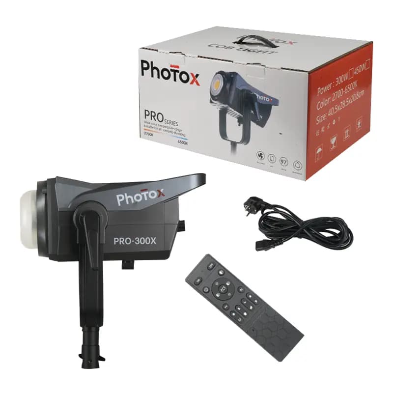 نور LED فوتوکس مدل PRO-300X — تصویر ۶