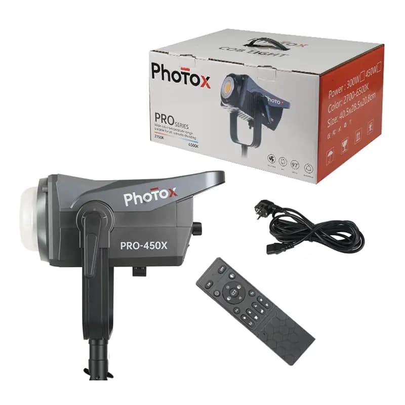 نور LED فوتوکس مدل PRO-450X — تصویر ۶