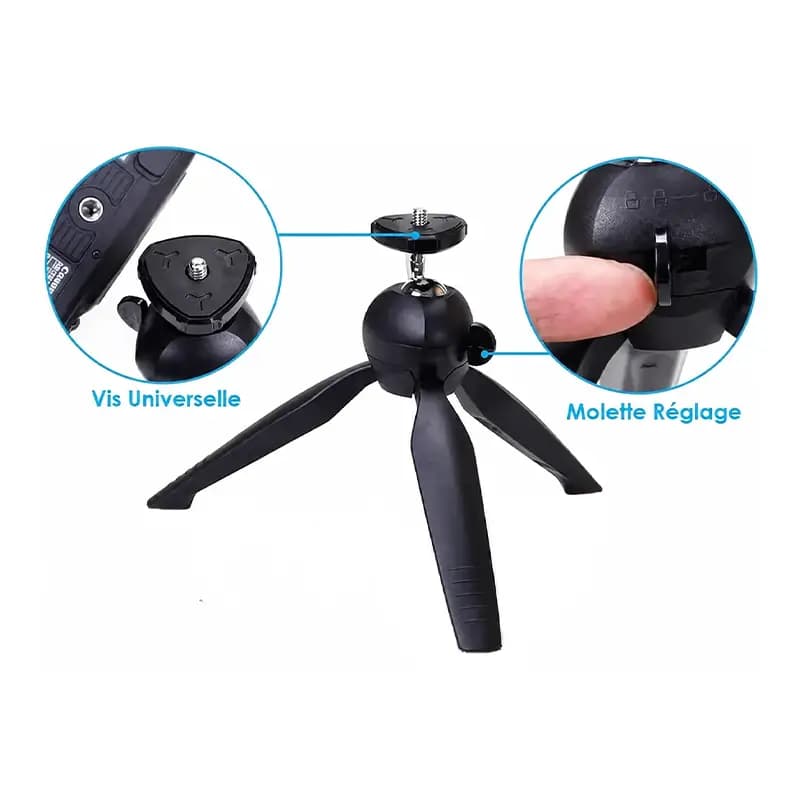 سه‌پایه رومیزی یانتنگ مدل YT-228 — تصویر ۴
