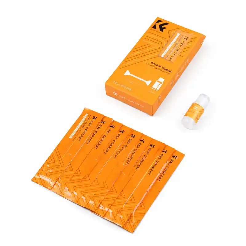 کیت ۱۰ عددی تمیزکننده سنسور فول‌فریم دو سر ۲۴ میلی‌متری K&F CONCEPT به همراه مایع تمیزکننده — تصویر ۲