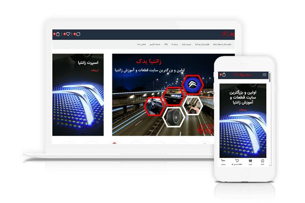 طراحی سایت فروشگاهی اقساطی اختصاصی حرفه ای