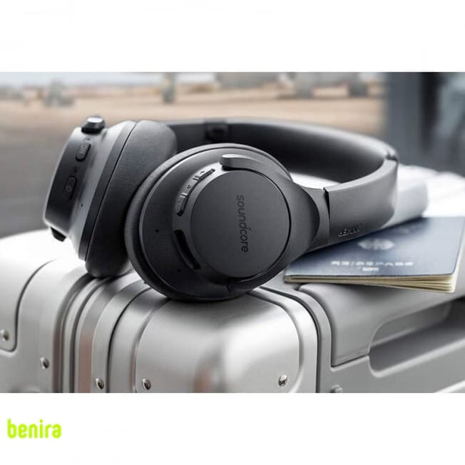 هدفون بلوتوثی انکر مدل SoundCore Life Q20، بلوتوث 5.0، حذف نویز فعال، صدای Hi-Res Audio، درایورهای 40 میلیمتری و قابلیت تقویت باس — تصویر ۷
