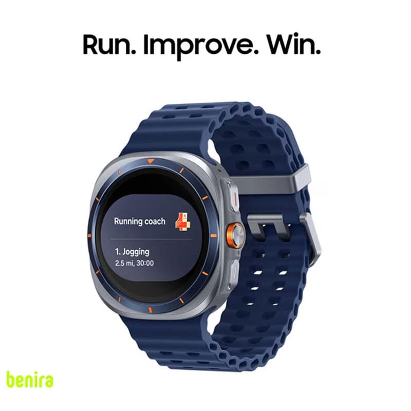 ساعت هوشمند 47 میلیمتری سامسونگ مدل Galaxy Watch Ultra 2025 با بند مارین فروش ویژه — تصویر ۷