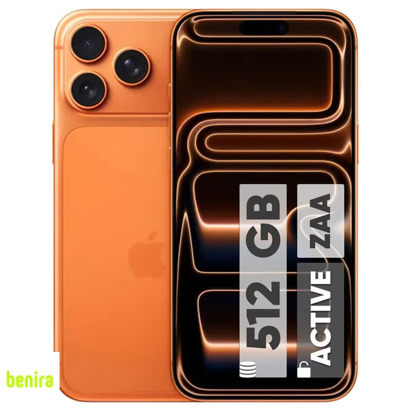 گوشی موبایل اپل مدل iPhone 17 Pro Max ZAA تک سیم کارت + eSim ظرفیت 512 گیگابایت و رم 12 گیگابایت – اکتیو – به همراه شارژر 20 وات اپل فروش ویژه — تصویر ۲