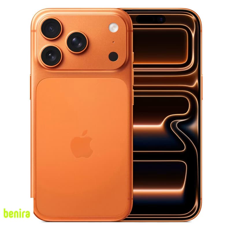 گوشی موبایل اپل مدل iPhone 17 Pro Max ZAA تک سیم کارت + eSim ظرفیت 512 گیگابایت و رم 12 گیگابایت – اکتیو – به همراه شارژر 20 وات اپل فروش ویژه — تصویر ۳