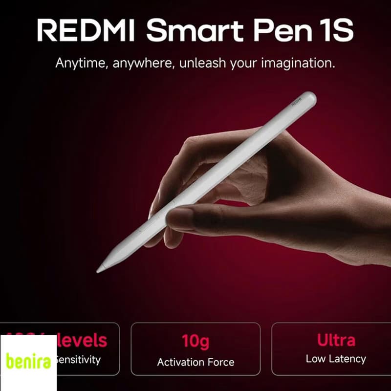 قلم لمسی شیائومی مدل Redmi Smart Pen 1S مناسب برای تبلت شیائومی Redmi Pad Mini / Pad 2 Pro / Pad 2 / Pad Pro — تصویر ۵
