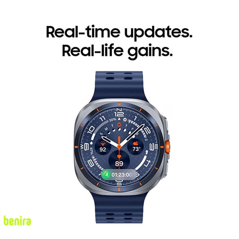 ساعت هوشمند 47 میلیمتری سامسونگ مدل Galaxy Watch Ultra 2025 با بند مارین — تصویر ۵