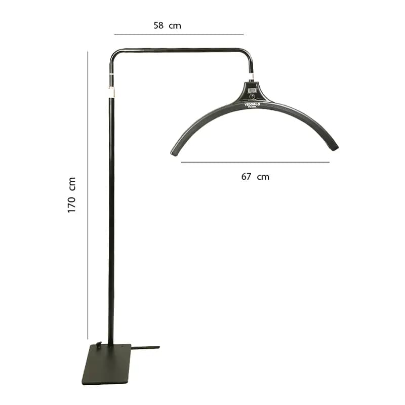 نور LED ییدوبلو مدل FG-620L — تصویر ۴
