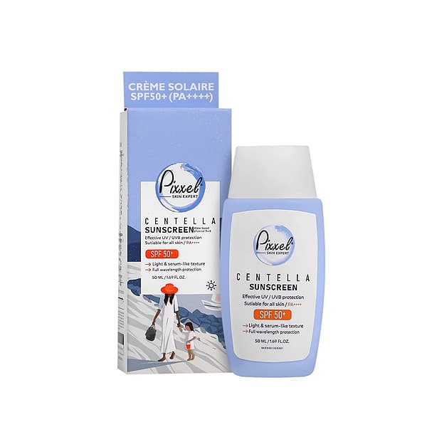 کرم ضد آفتاب سنتلا پیکسل مناسب انواع پوست SPF 50 — تصویر ۳