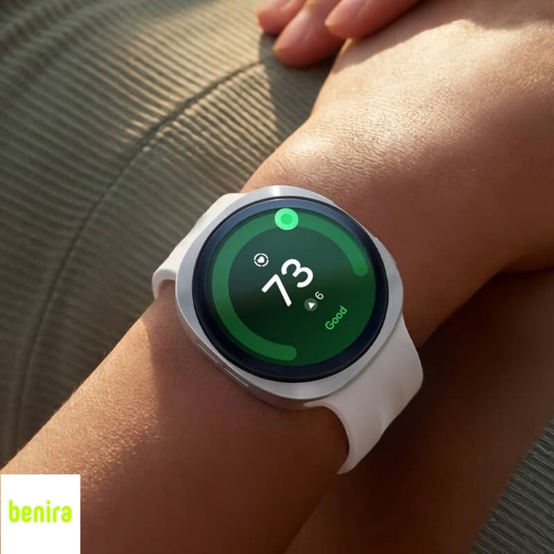 ساعت هوشمند 44 میلیمتری سامسونگ مدل Galaxy Watch 9 با بند سیلیکونی — تصویر ۸