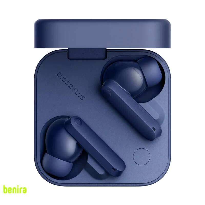 هدفون بلوتوثی توگوشی ناتینگ مدل CMF Buds 2 Plus با نویز کنسلینگ فعال تطبیقی، 6 میکروفون، درایور 12 میلیمتری، پشتیبانی از LDAC و Hi-Res Audio، شارژدهی تا 61 ساعت با کیس و گواهی IP55 — تصویر ۲