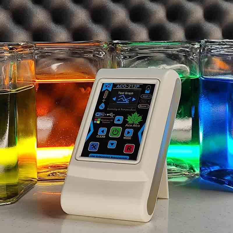 دیتالاگر چهار کاناله دما، رطوبت و فشار پرتابل مدل ACO-212P آکو افرا — تصویر ۳