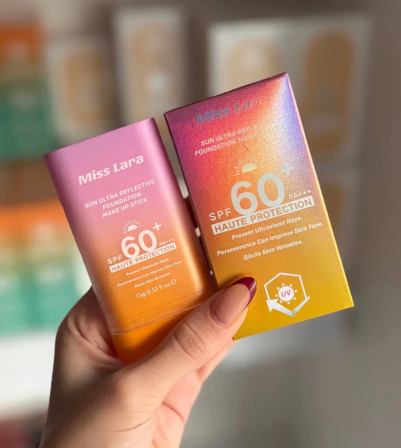 کرمپودر استیکی میس لارا spf60