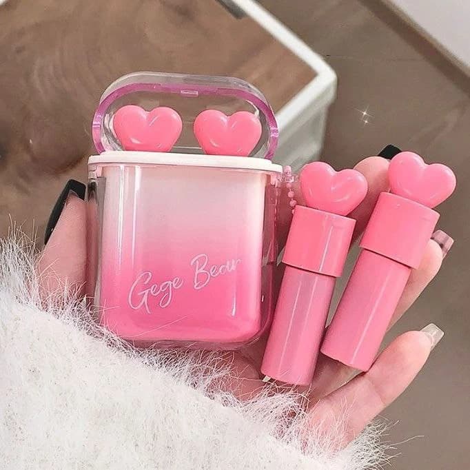 رژلب ایرپادی دوعددی gegebear