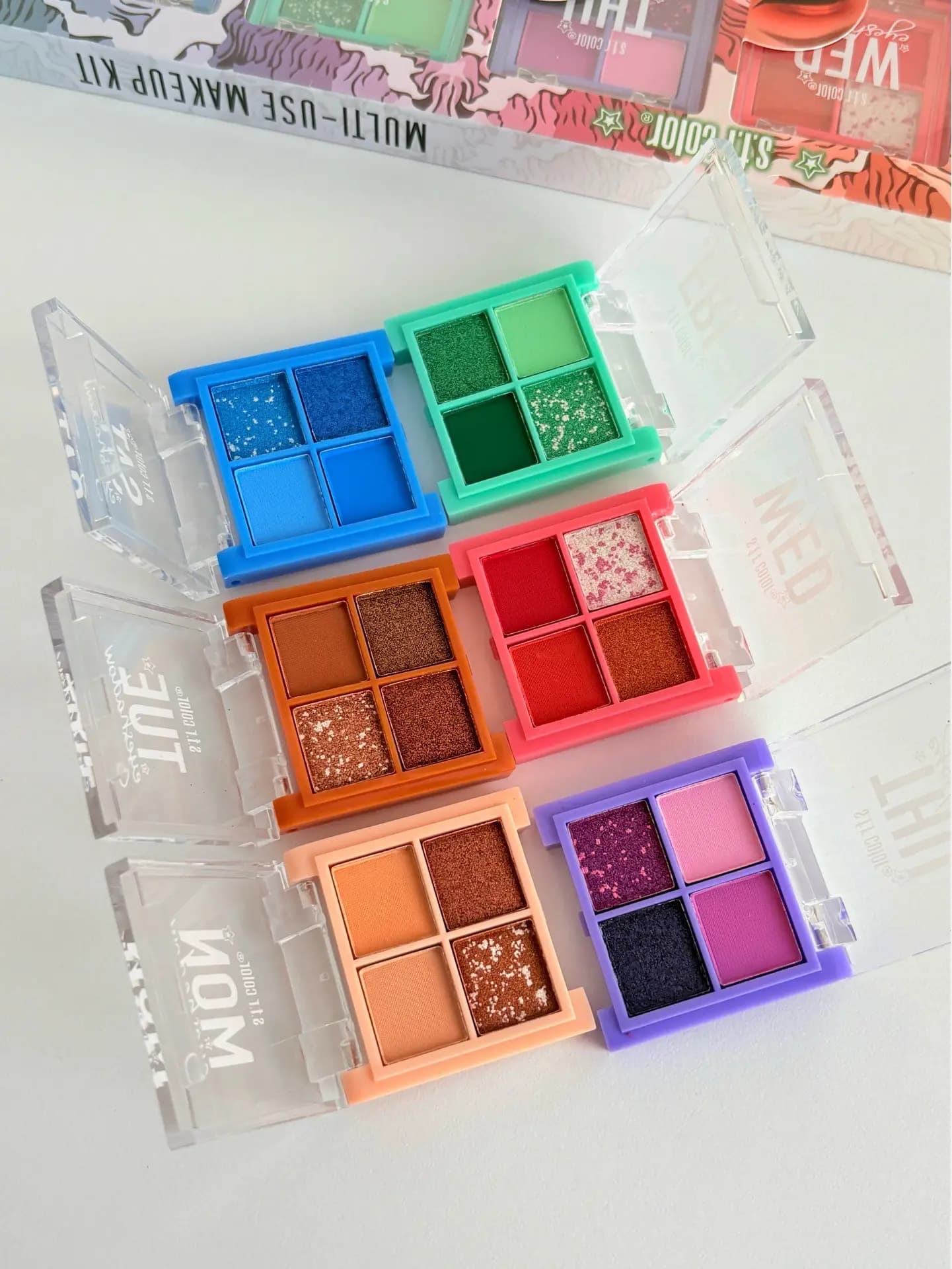 سایه مینی چهاررنگ sfrcolor