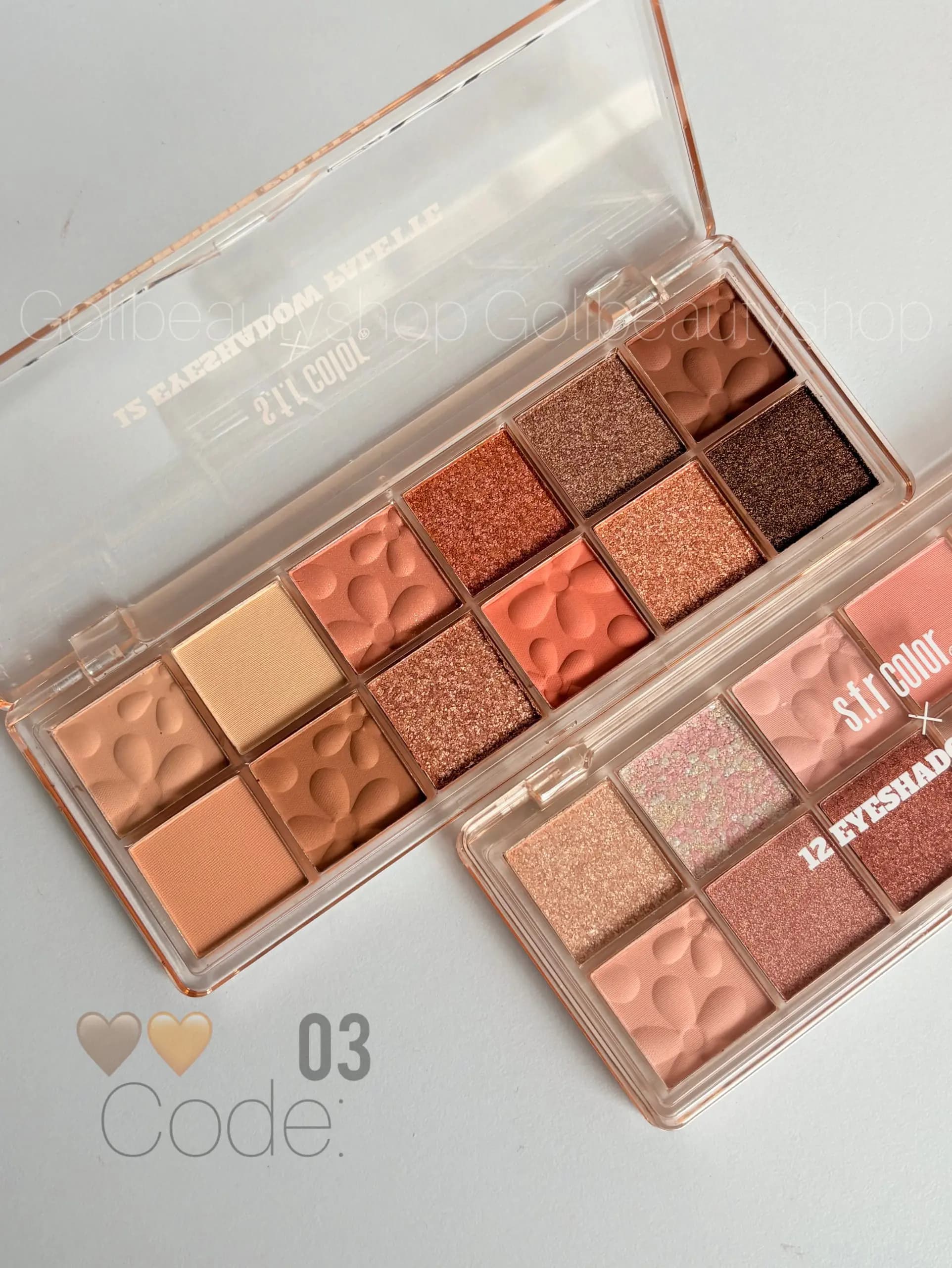 سایه ۱۲ رنگ پاستلی sfr colore🥹 — تصویر ۴