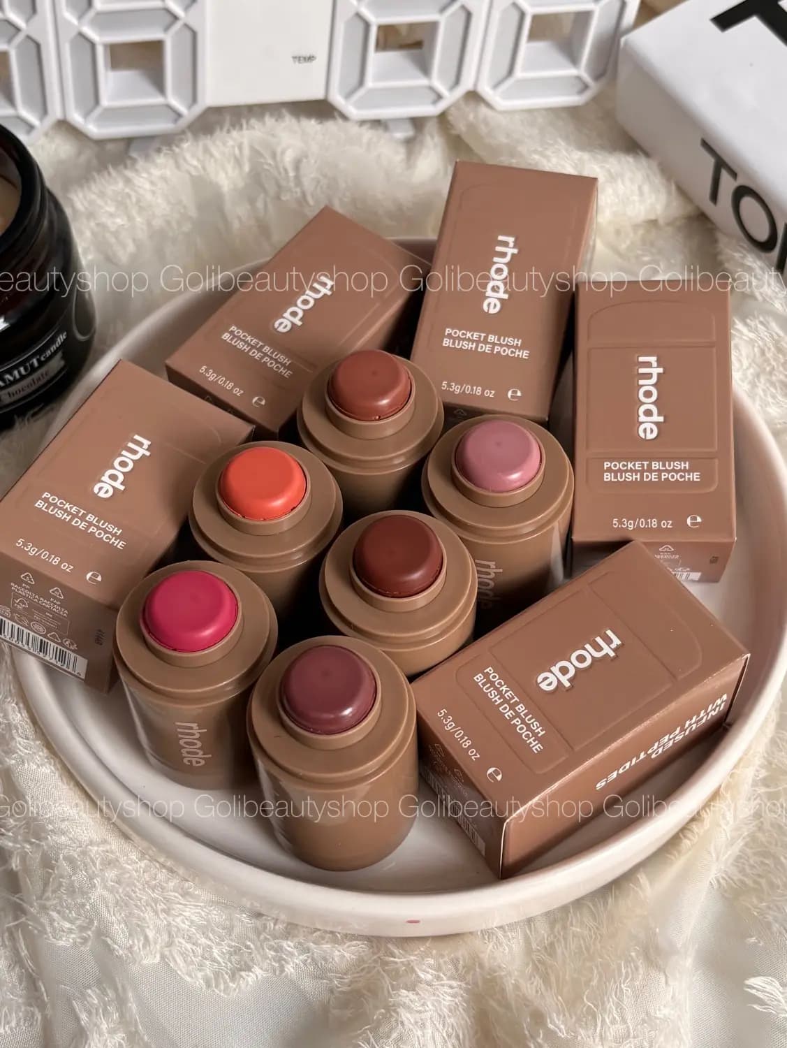 رژگونه استیکی رد rhode 🥥