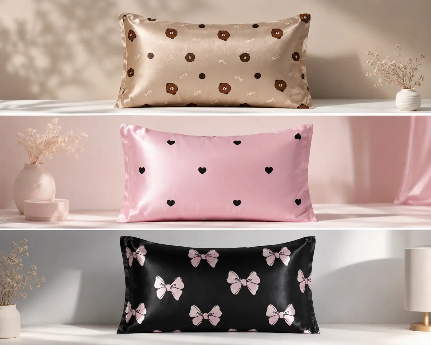 روبالشتی ساتن الیکس 🎀