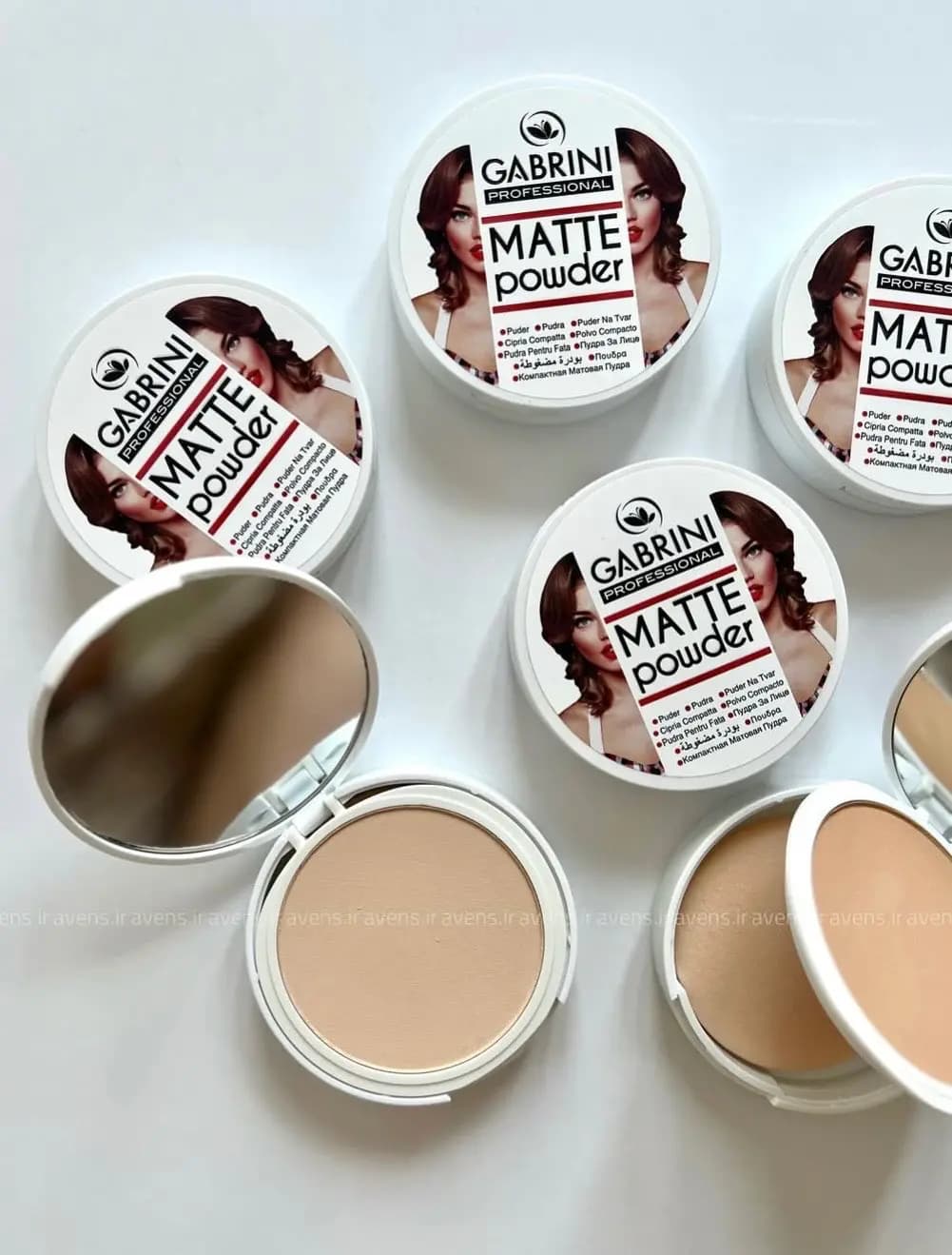 پنکک گابرینی مدل matte powder