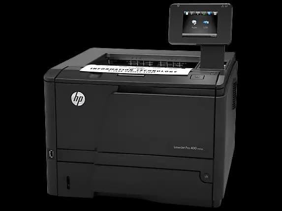 پرینتر لیزری HP LaserJet Pro 400 M401dn استوک اروپا | چاپ ۳۳ صفحه در دقیقه و چاپ دورو خودکار و شبکه LAN | پرینتر گستر — تصویر ۴