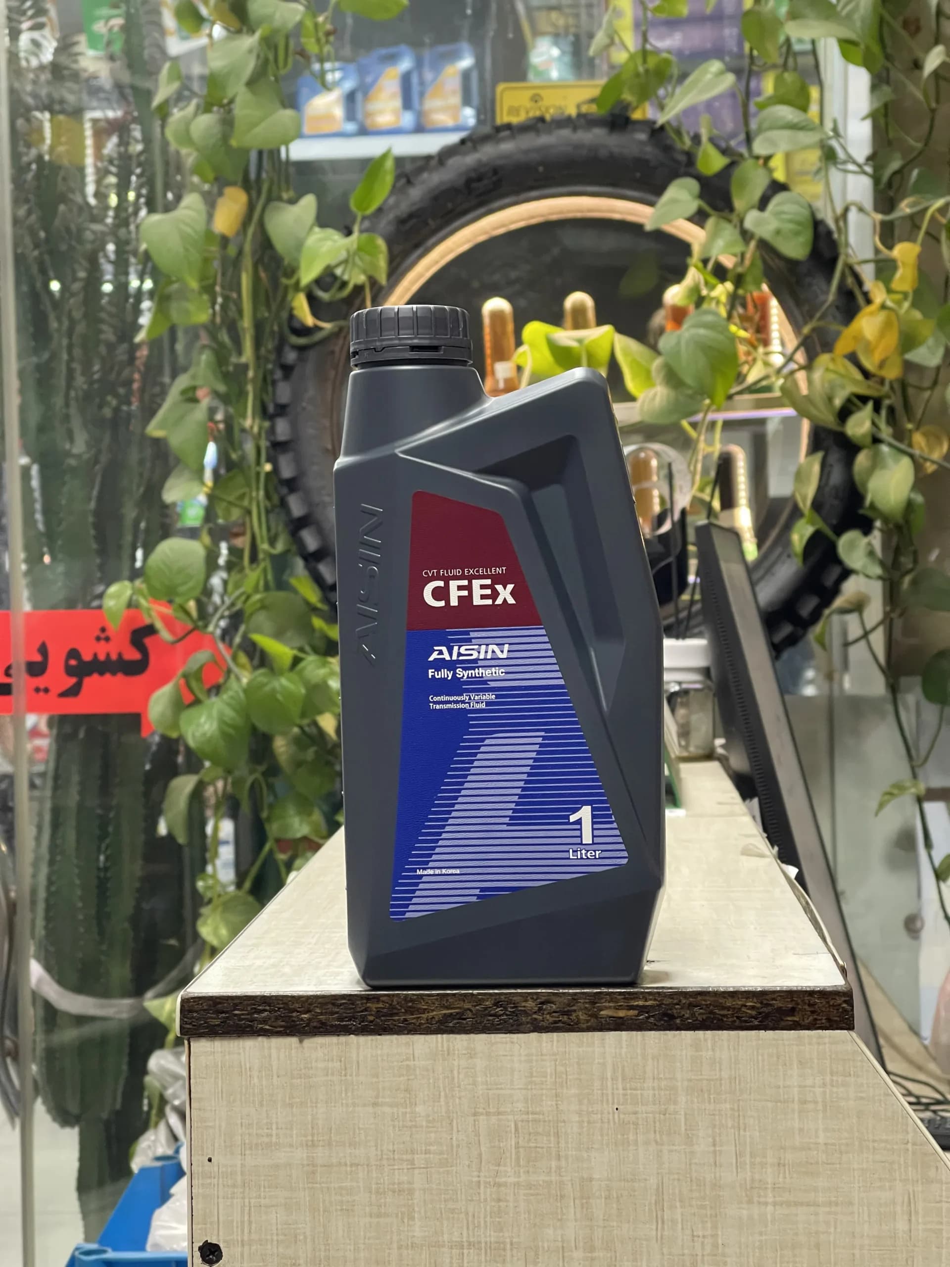 روغن گیربکس اتوماتیک آیسین CFEX-CVT 1L کره وارداتی