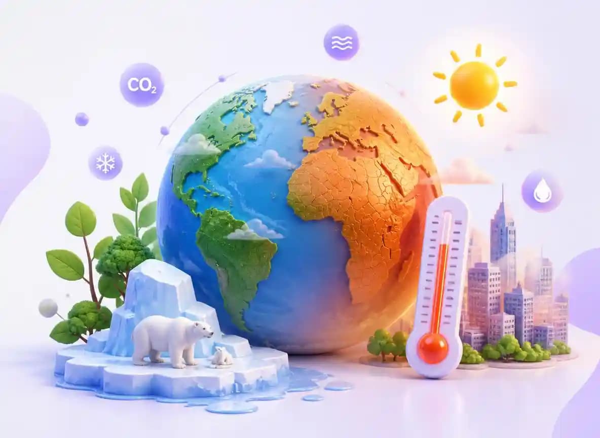 پاورپوینت گرمایش جهانی