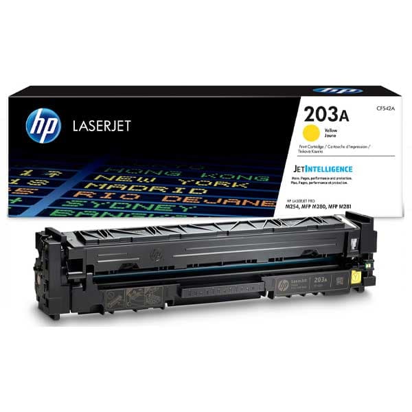 کارتریج HP 203A زرد مدل CF542A — تصویر ۲