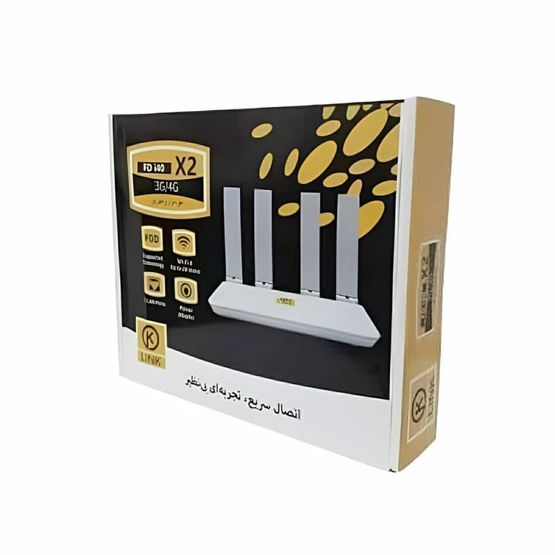 مودم سیمکارتی کیلینک K-Link X2 آنلاک | تک پورت دو آنتن FD-LTE