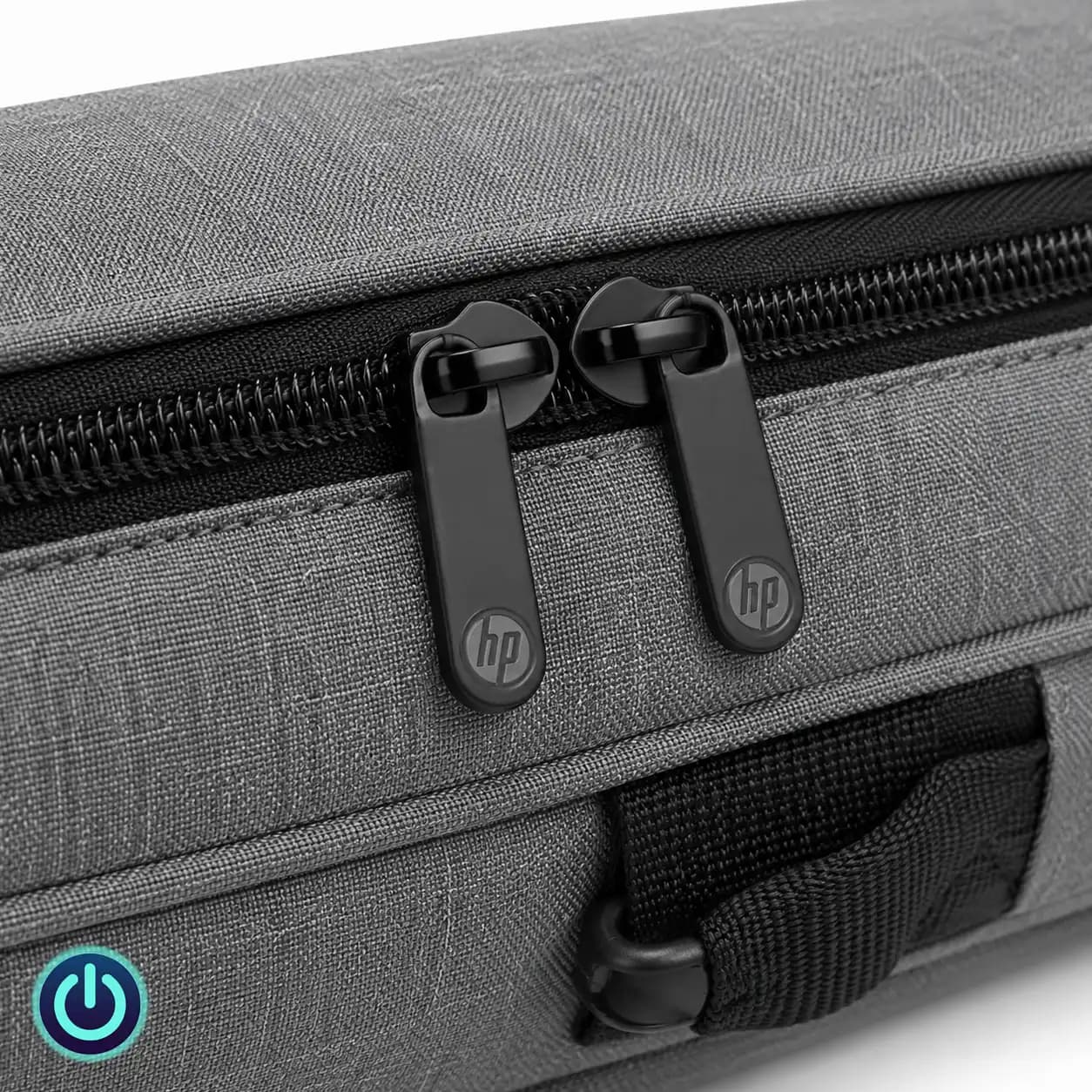 کیف لپ تاپ hp مدل prelude pro recycled toplead رنگ طوسی — تصویر ۳