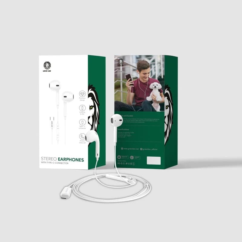 هندزفری GreenLion مدل Stereo Earphone — تصویر ۳