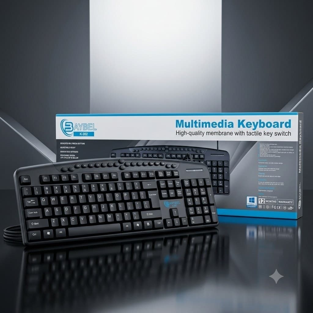کیبورد Baybel مدل k-202 باسیم ضد آب