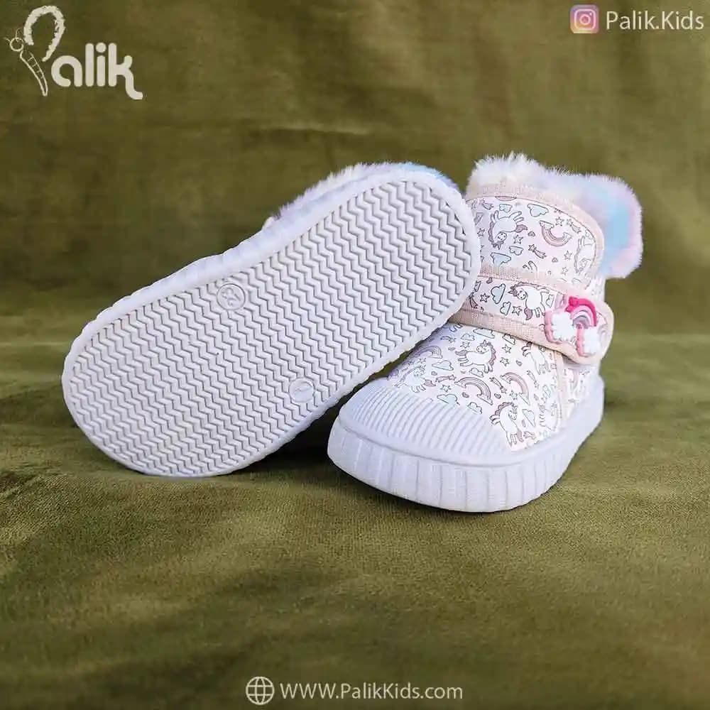نیم بوت دخترانه 118013005 تک شاخ کرم Viny — تصویر ۲