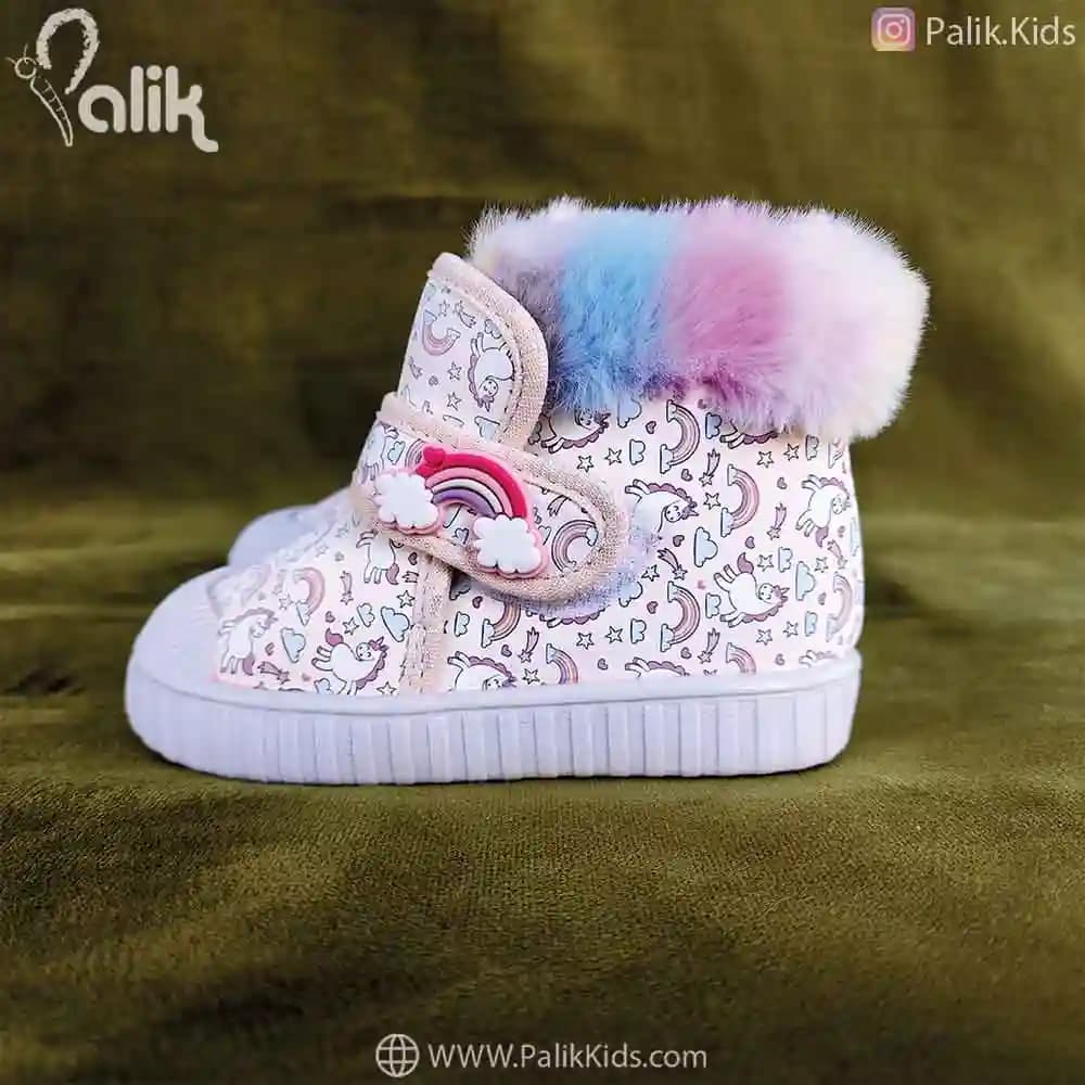 نیم بوت دخترانه 118013005 تک شاخ کرم Viny — تصویر ۵