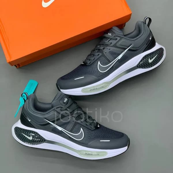 کفش نایک ایر زوم وین فلو طوسی تیره Nike Air Zoom Winflo — تصویر ۲