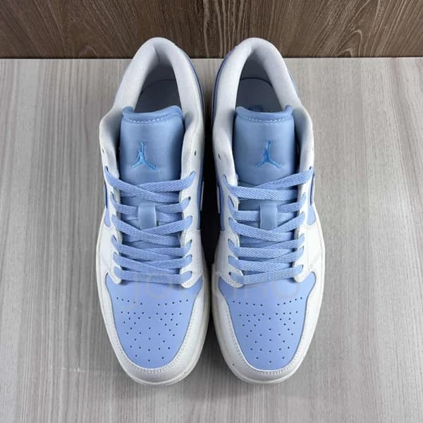 کفش نایک جردن وان لو آبی یخی Jordan 1 Low SE Reverse Ice Blue — تصویر ۴