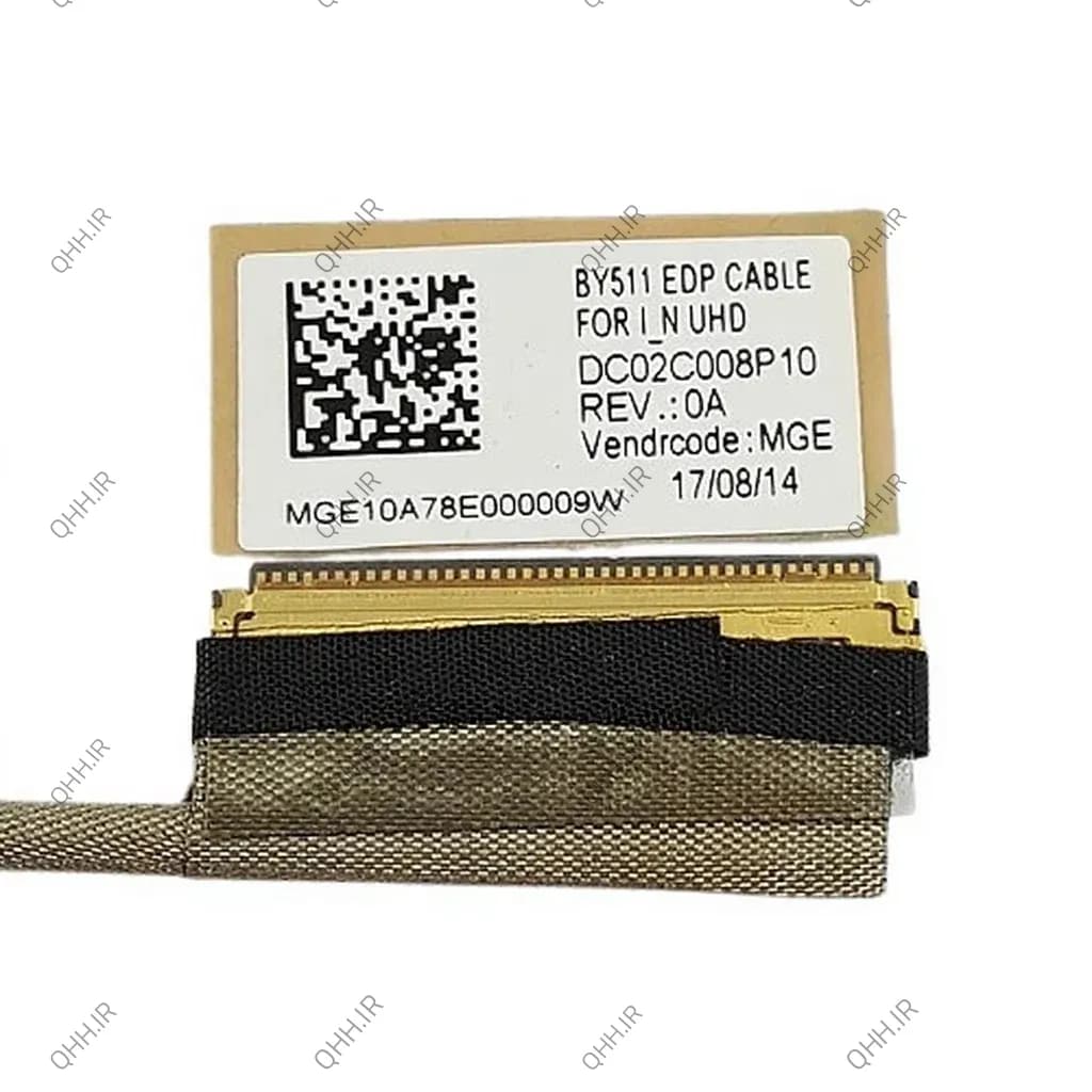 فلت تصویر لپ تاپ لنوو Ideapad Y700-15_Y700-17_BY511_DC02C008P10 40Pin 4K — تصویر ۴