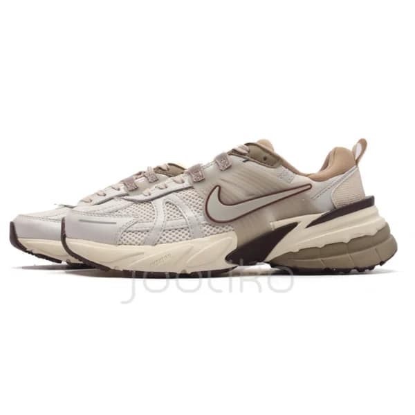 نایک وی تو کی ران کرم قهوهای موکا Nike V2K Run Light Orewood Brown FD0736-103 — تصویر ۶