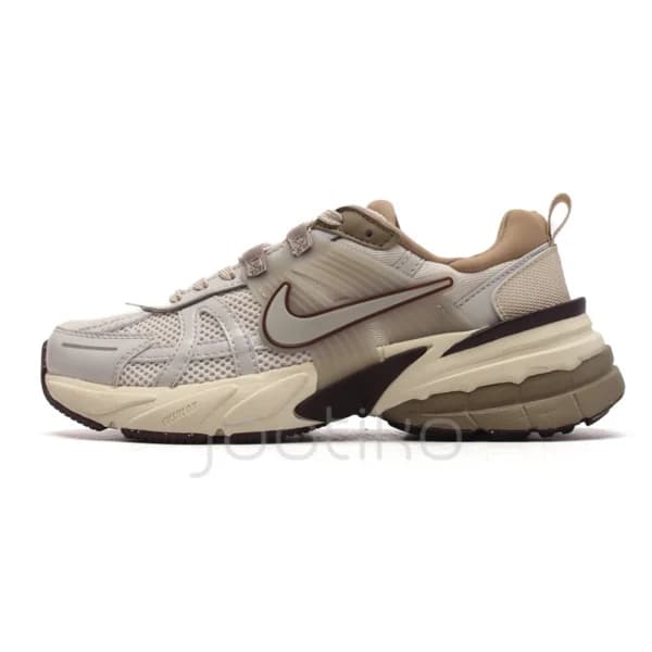 نایک وی تو کی ران کرم قهوه‌ای موکا Nike V2K Run Light Orewood Brown FD0736-103