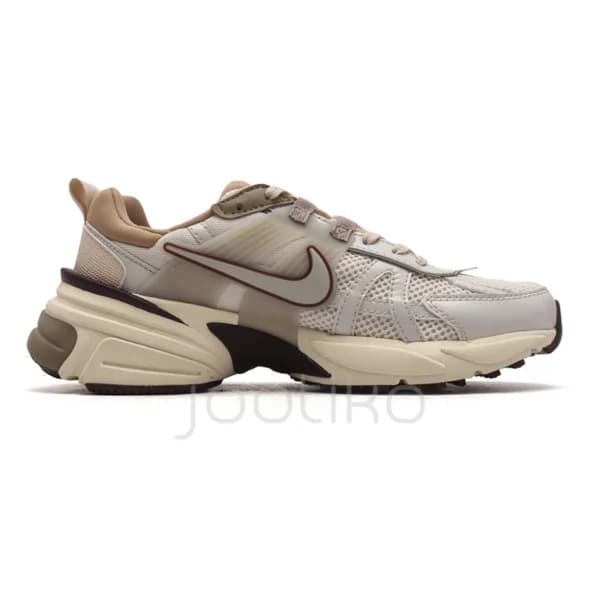 نایک وی تو کی ران کرم قهوهای موکا Nike V2K Run Light Orewood Brown FD0736-103 — تصویر ۲