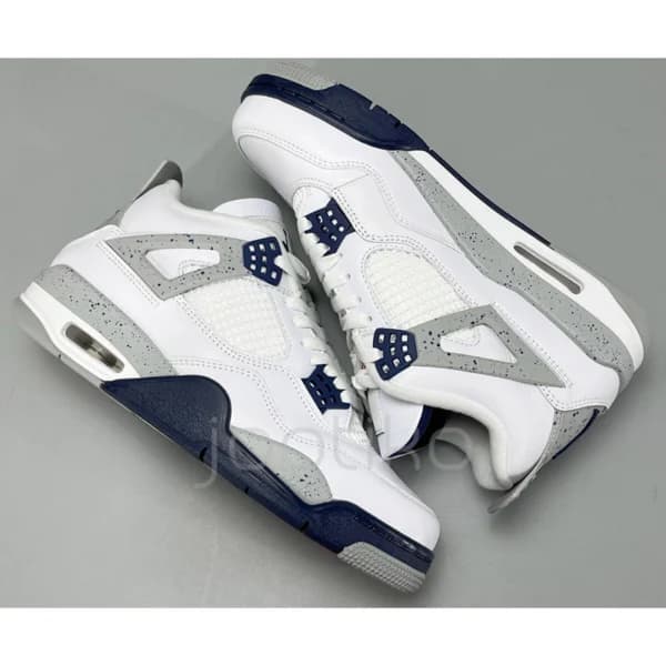 نایک جردن 4 رترو میدنایت نیوی Jordan 4 Retro Midnight Navy — تصویر ۵