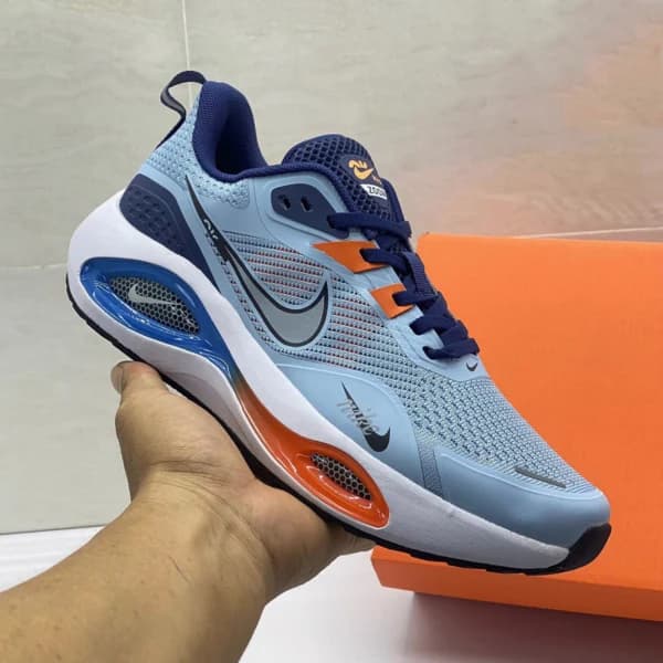 کفش نایک ایر زوم وین فلو آبی روشن Nike Air Zoom Winflo V2 — تصویر ۲