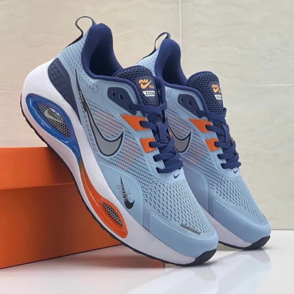 کفش نایک ایر زوم وین فلو آبی روشن Nike Air Zoom Winflo V2