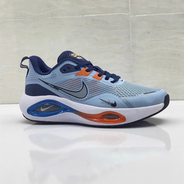 کفش نایک ایر زوم وین فلو آبی روشن Nike Air Zoom Winflo V2 — تصویر ۴