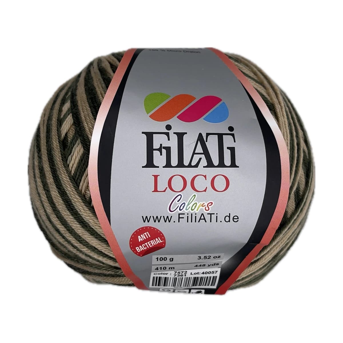 کاموا فیلاتی لوکو رنگی (Filati Loco Colors)
