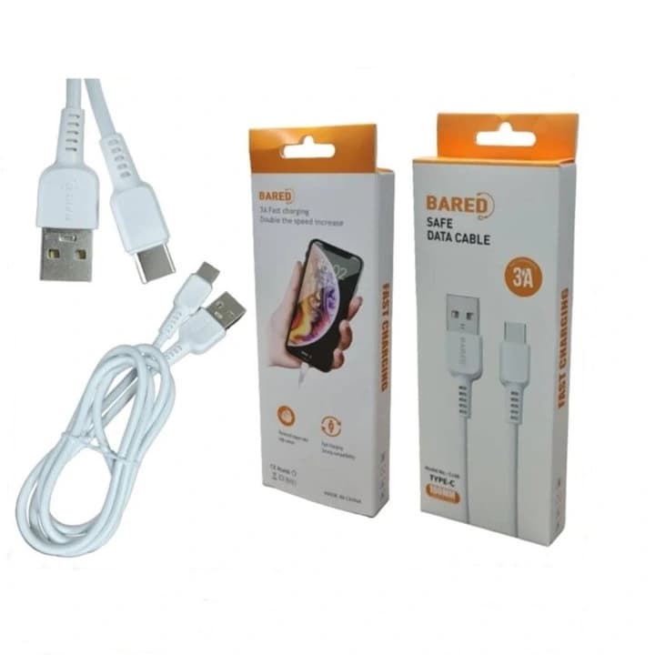 کابل شارژر USB به type-c بارد — تصویر ۲
