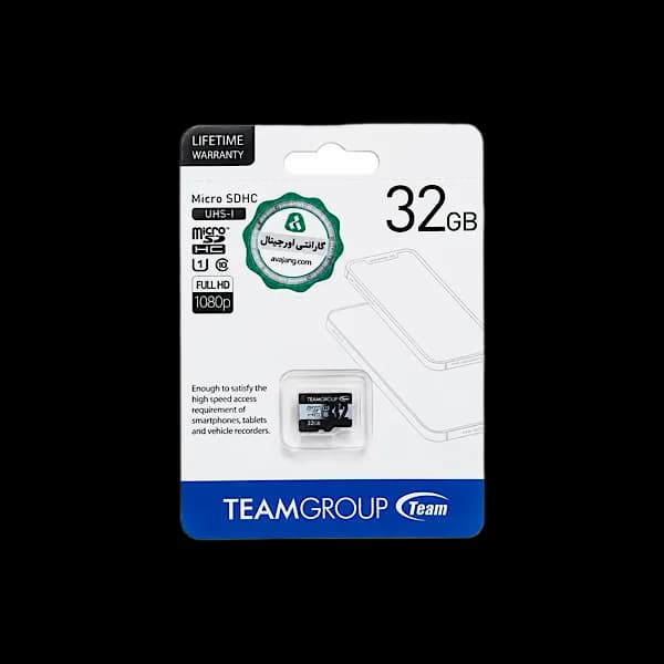 رم میکرو MicroSDHC 32GB تیم گروپ — تصویر ۲
